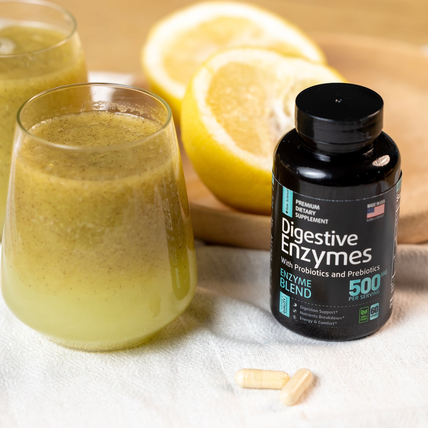 Digestive Enzymes with Probiotics