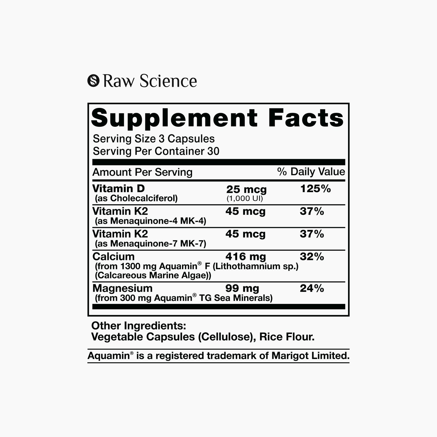 Bone Strength Supplement