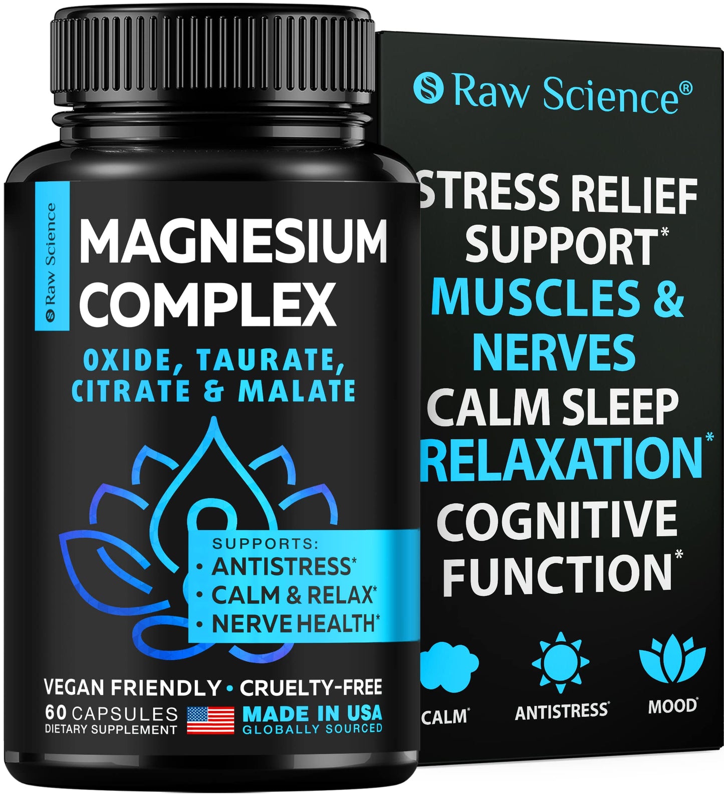 Mineral supplement for nerve health & calm