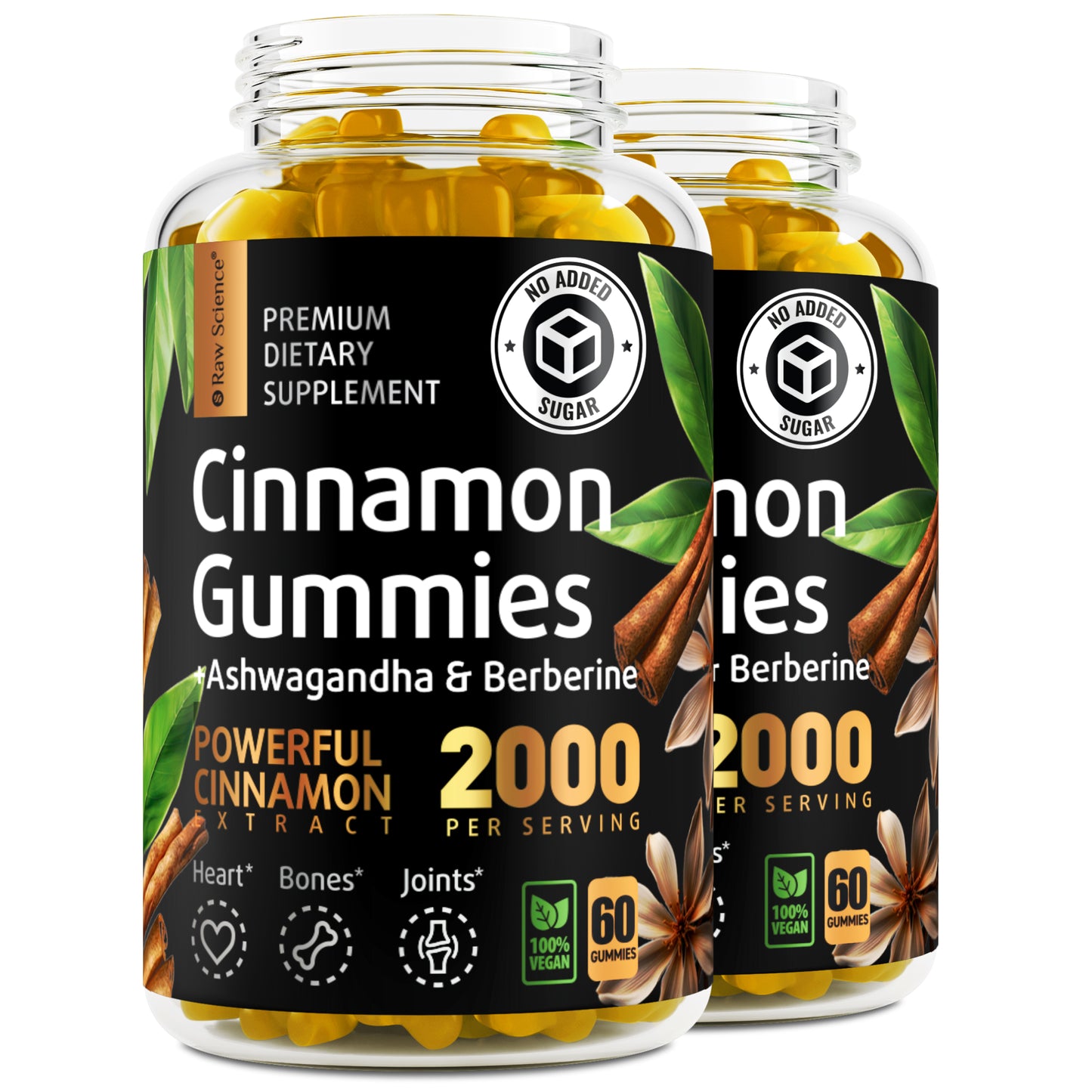 Sugar Free Ceylon Cinnamon and Berberine Gummies