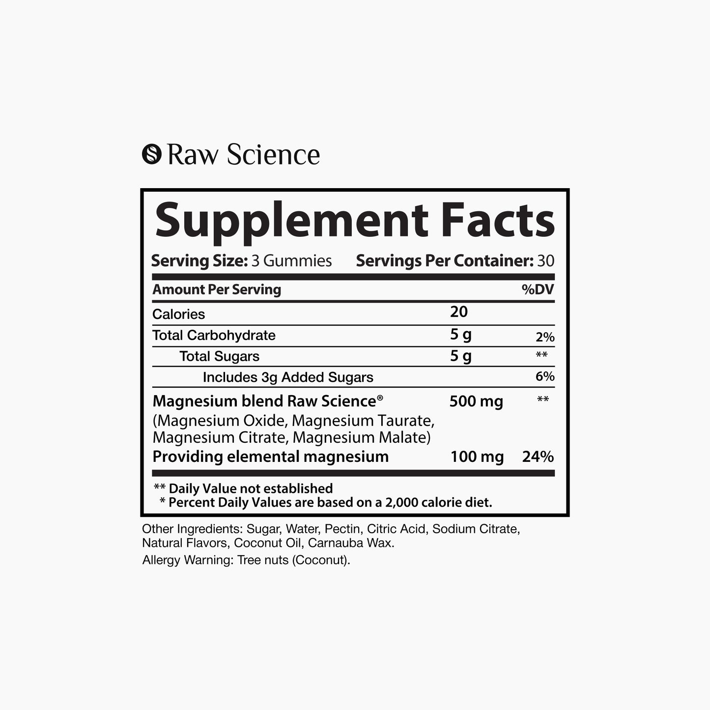 Magnesium Gummies 500 MG