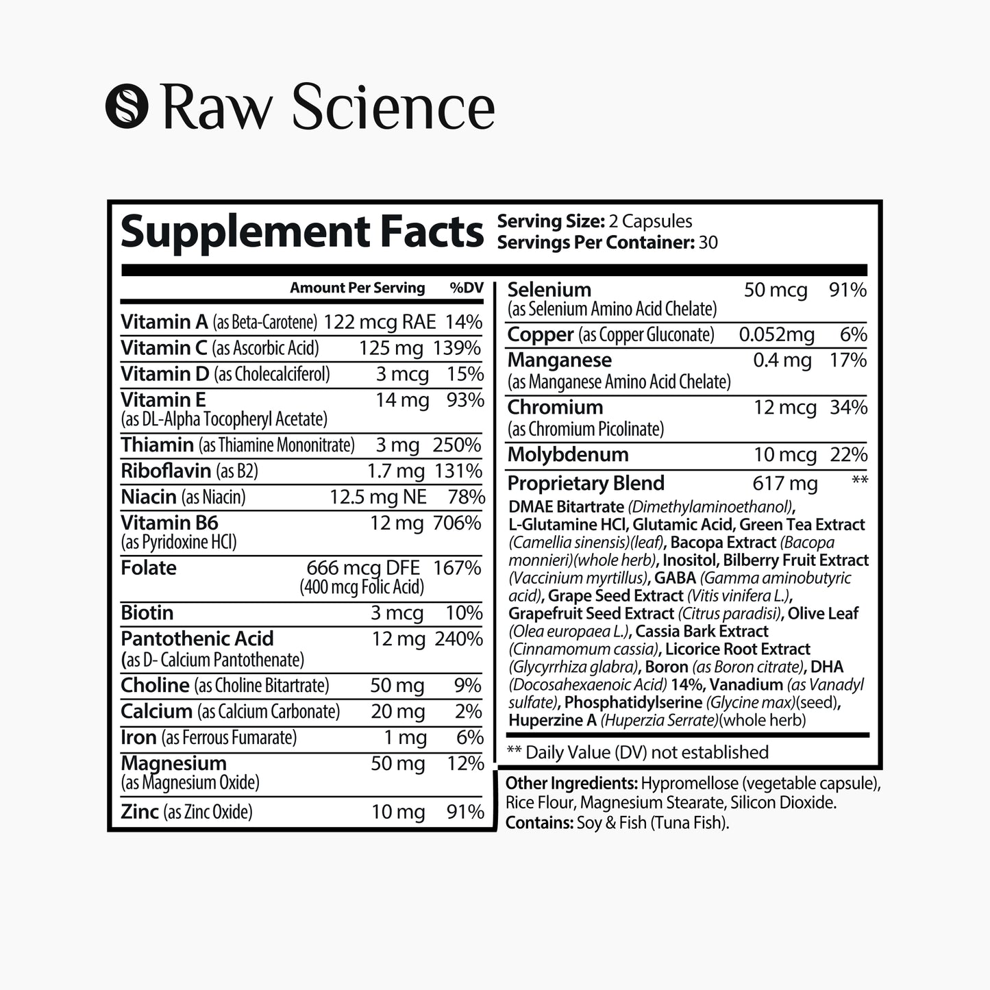 Neuro Health Supplement