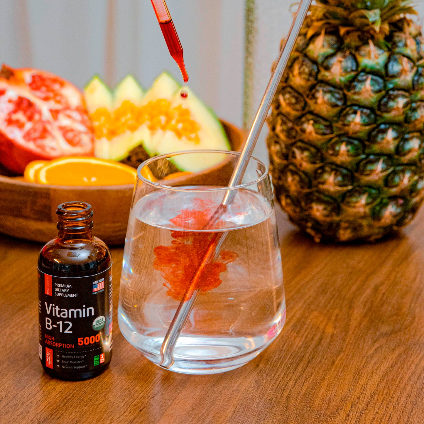 Liquid Vitamin B12 Drops (Methylcobalamin)