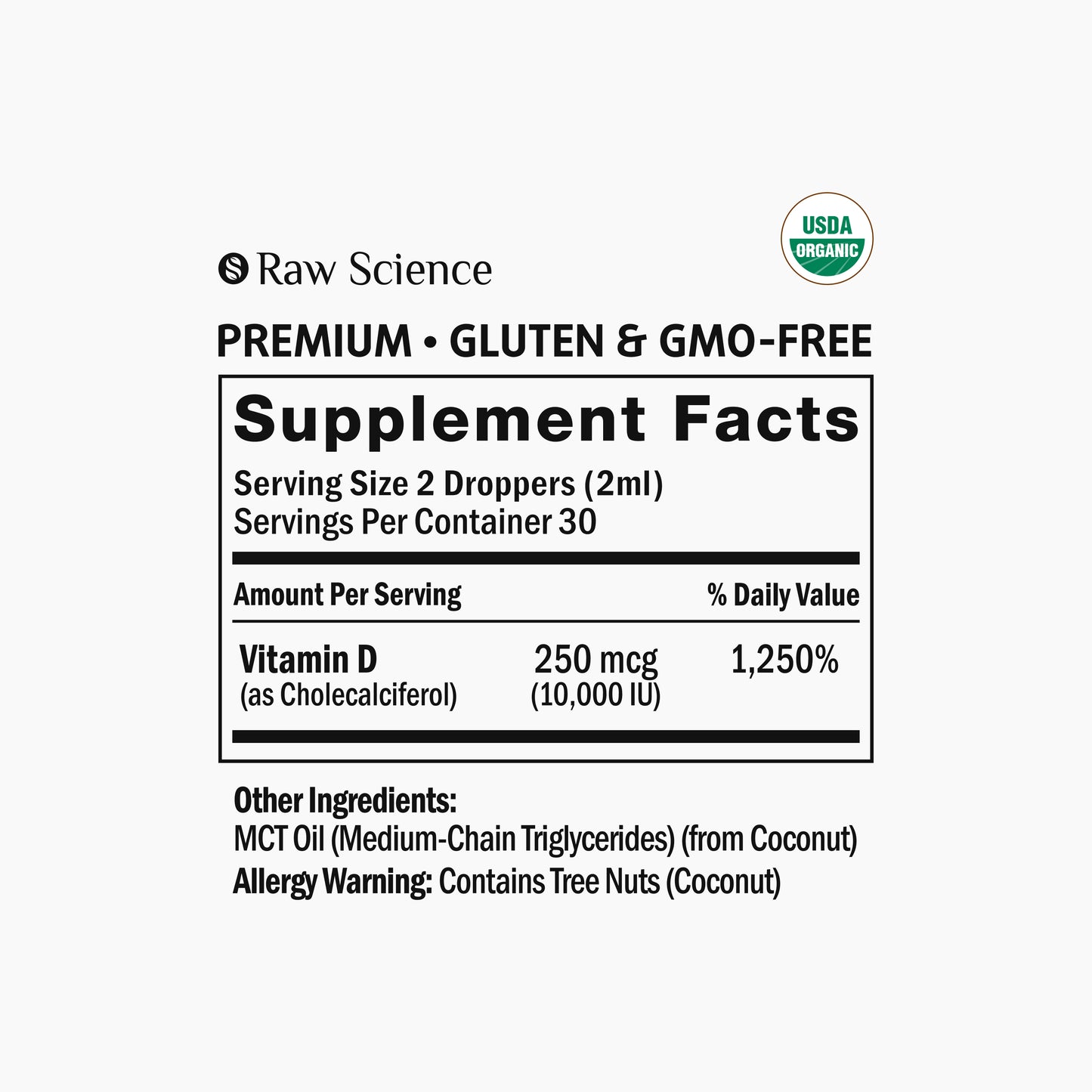 Vitamin D3 10000 iu (250 mcg)