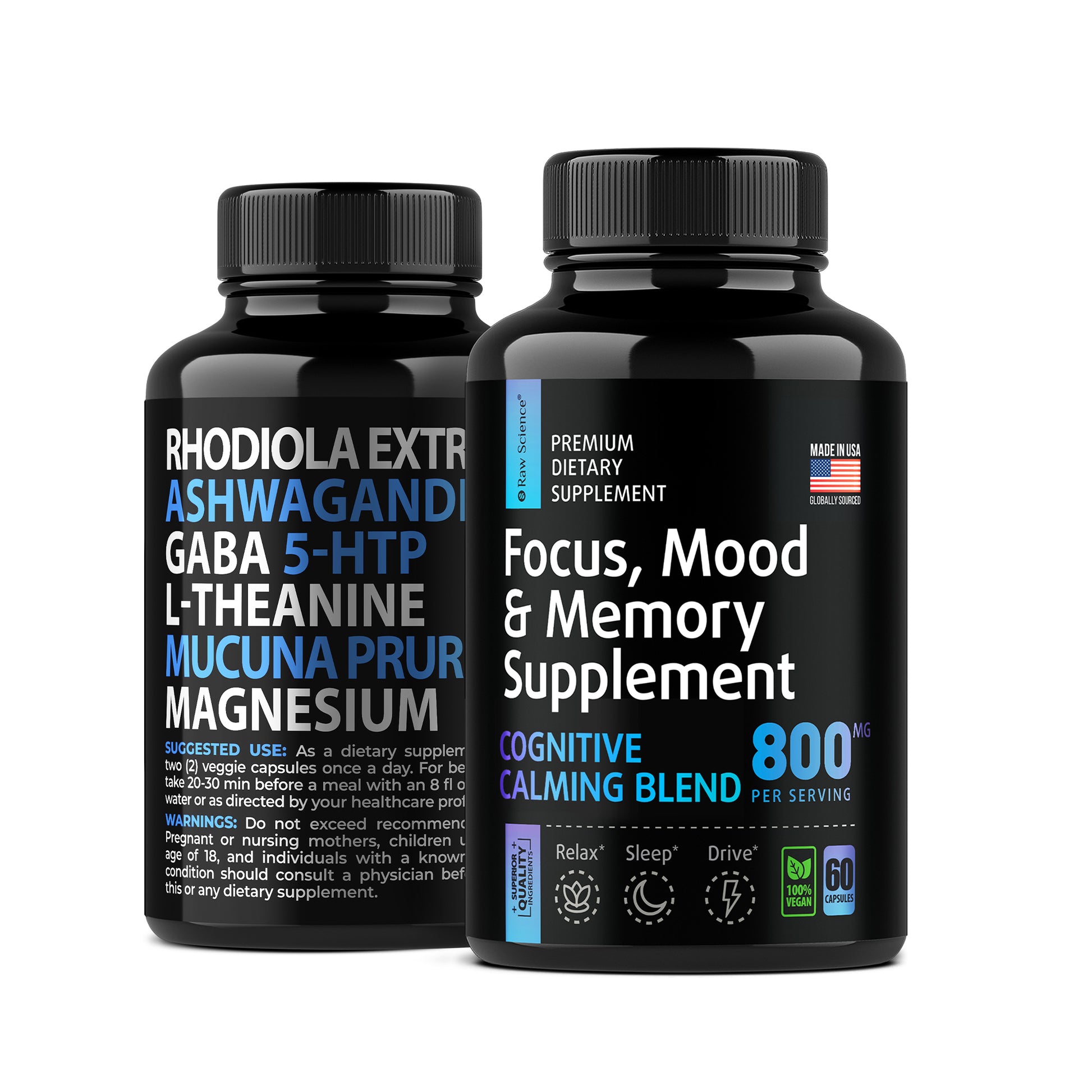 Concentration & serotonin control capsules