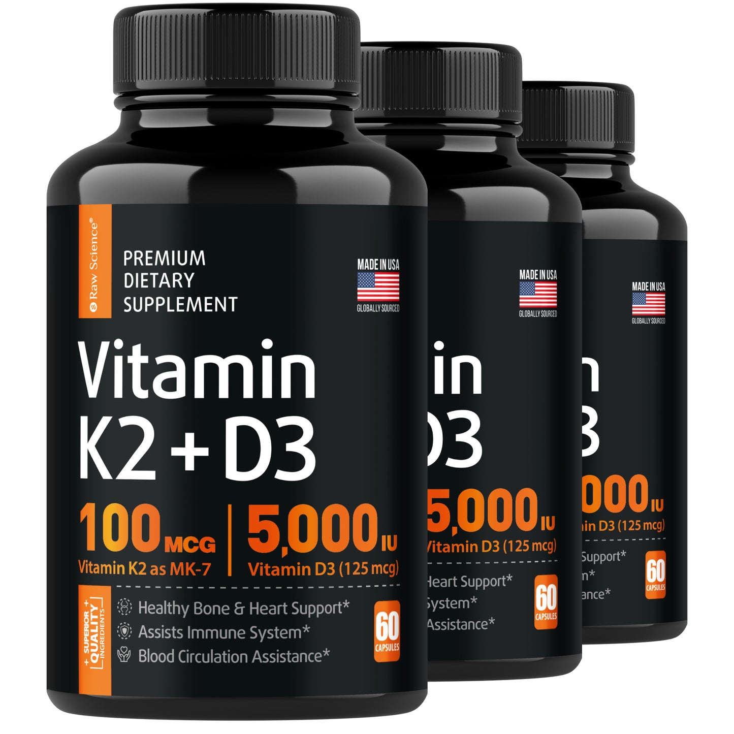 Vitamin D3 K2 5000 IU