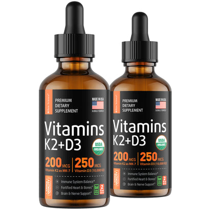 Liquid Vitamin D3 with K2