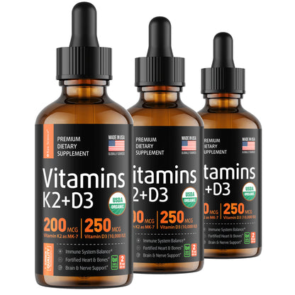 Liquid Vitamin D3 with K2