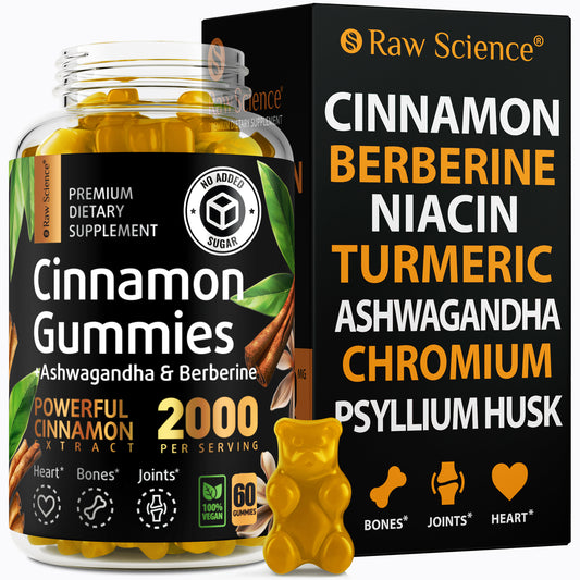 Sugar Free Ceylon Cinnamon and Berberine Gummies