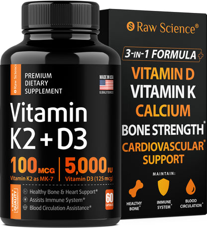 Vitamin D3 K2 5000 IU